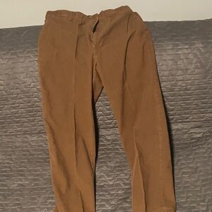 Haggar Men's Tan Corduroy Pants